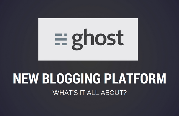 Blogging with Ghost!